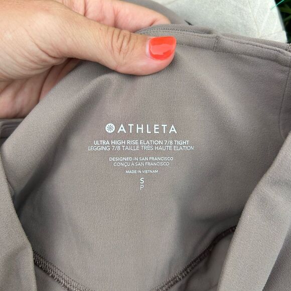 Athleta Tan Ultra High Rise Elation 7/8 Tight Legging - Picture 9 of 10